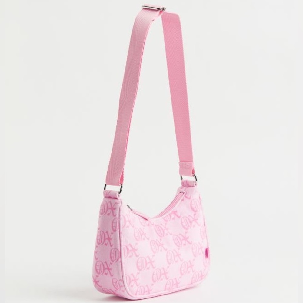 Pink Patterned Shoulder Bag - Picture 2 of 8